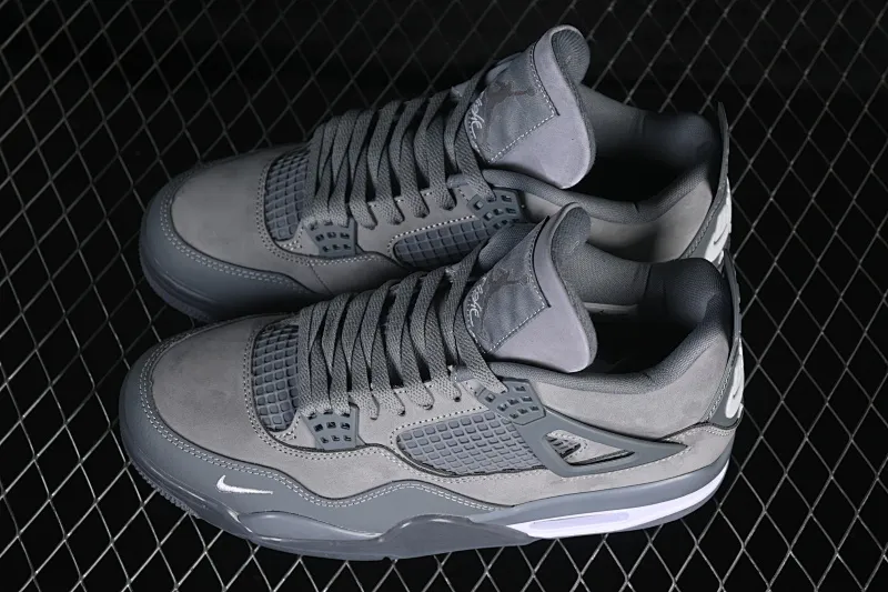 All categories Air Jordan Jordan series basketball shoes Air Jordan 4 Nigel Sylvester x Air Jordan 4 Retro "Grey" AJ4 Joe 4 joint gray brick HF4340-003